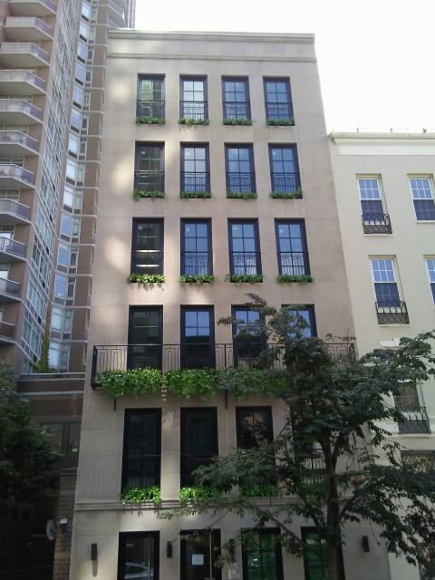A Building with Casement Vinyl Windows by HS Windows