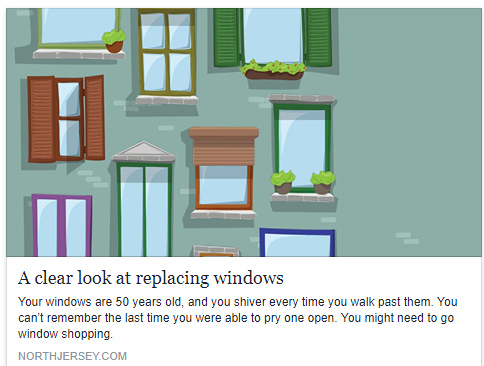 Home Supply Window & Door Advertisement